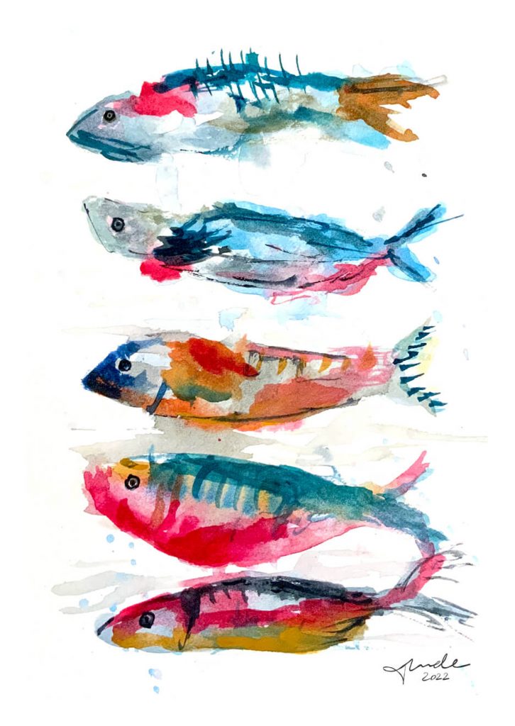 Expressive Fishes - Tunde Szentes