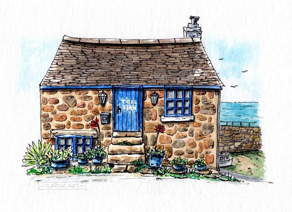 Tides Reach - Beach Cottage in Mousehole, Cornwall