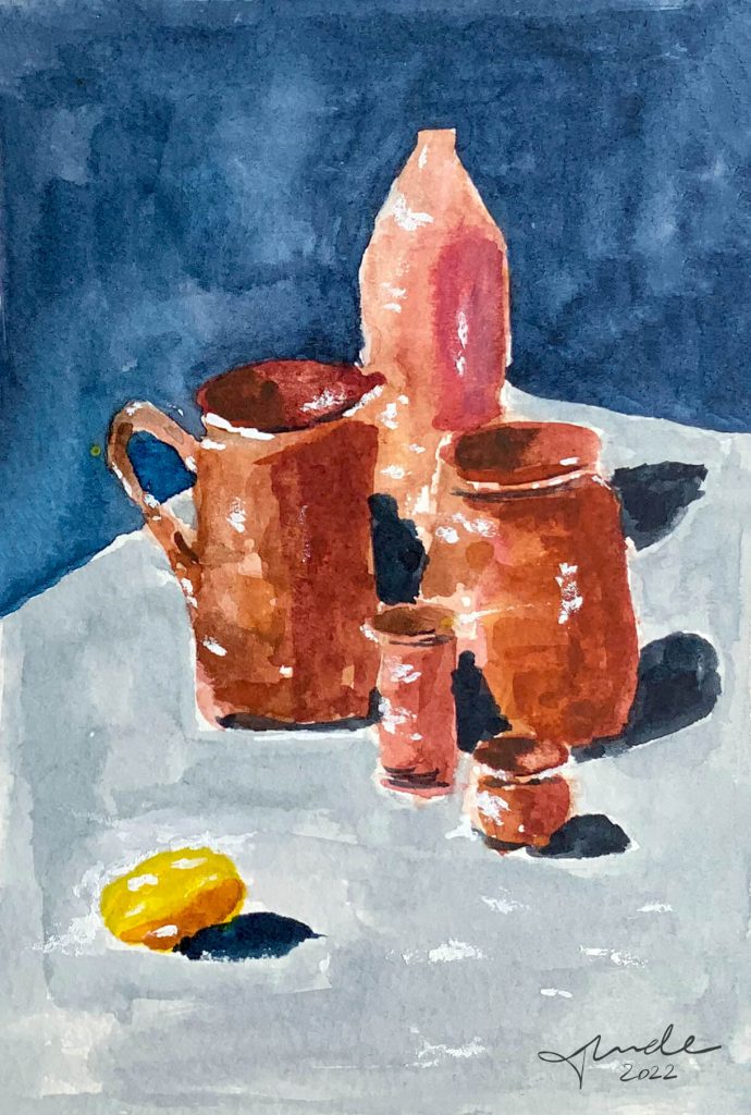 Still Life Watercolour Study - Tunde Szentes