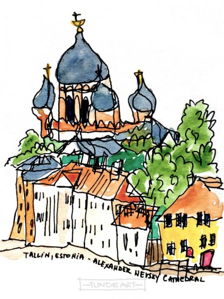 Alexander Nevsky Cathedral - Tallin, Estonia