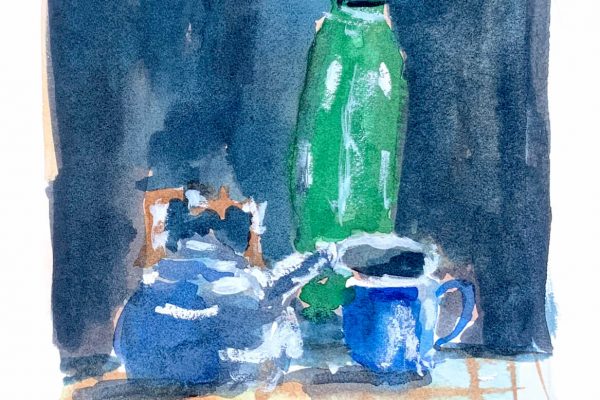 Still Life with Tea Pot by Tunde Szentes