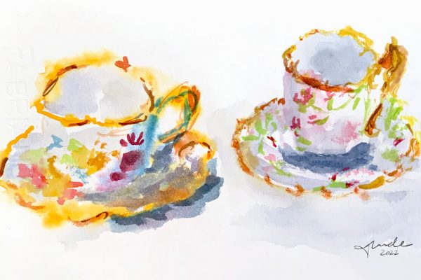 Tea cups by Tunde Szentes