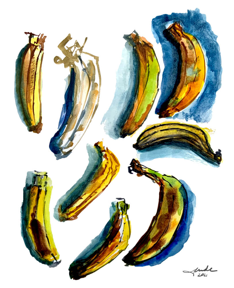 Bananas Study by Tunde Szentes