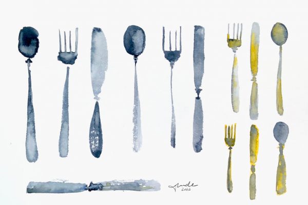 Silverware by Tunde Szentes