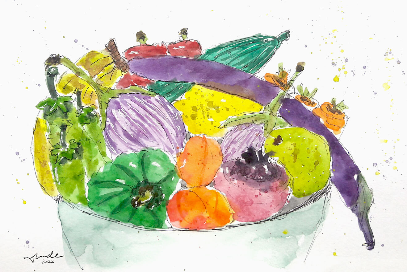 Summer Fruits and Vegetables - Tunde Szentes