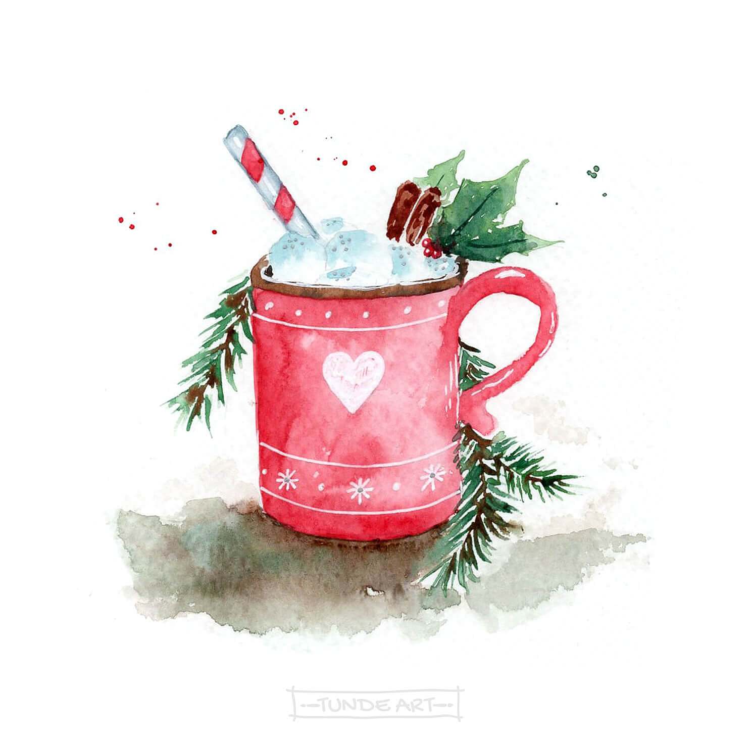Winter Mug by Tunde Szentes