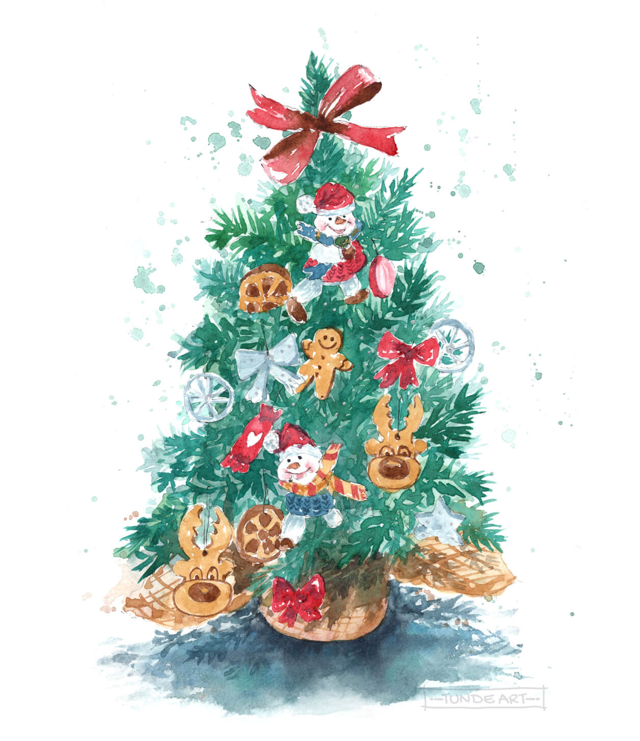 Christmas Tree by Tunde Szentes