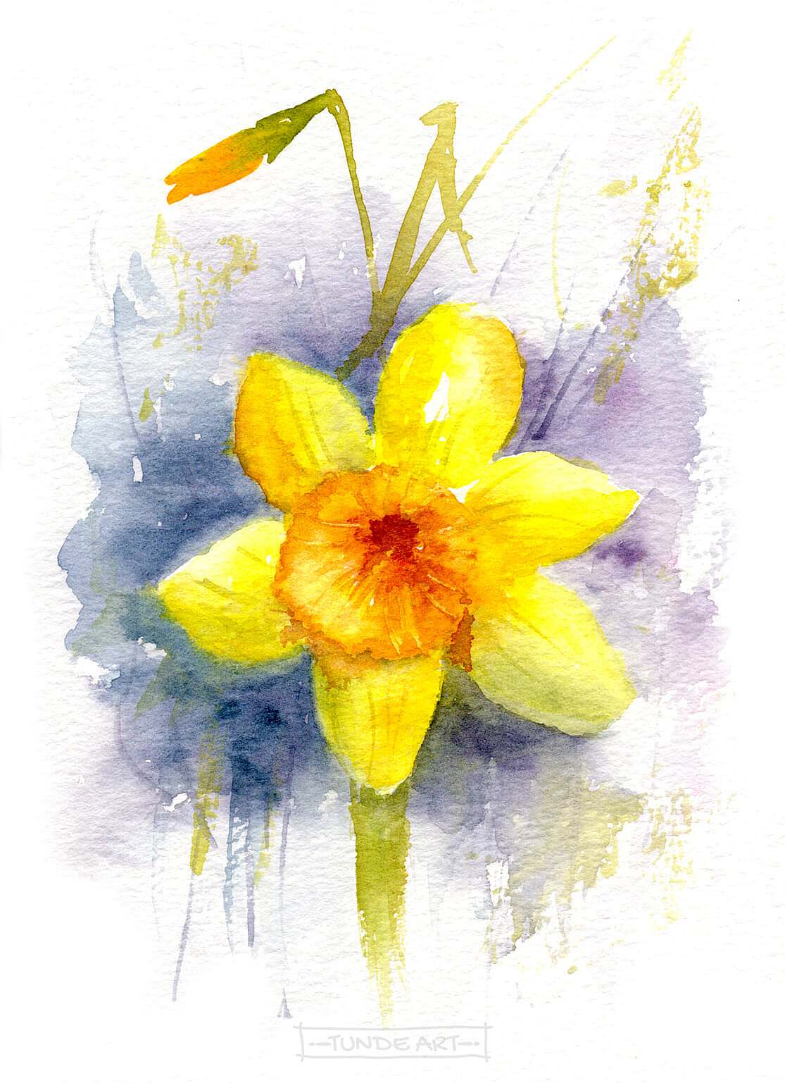Daffodils by Tunde Szentes